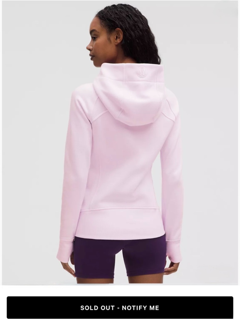 NWT lululemon Scuba Pink Organza Full-Zip Hoodie, 6 - Picture 3 of 12